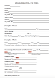 Free Arkansas Boat (Vessel) Bill of Sale Form | PDF