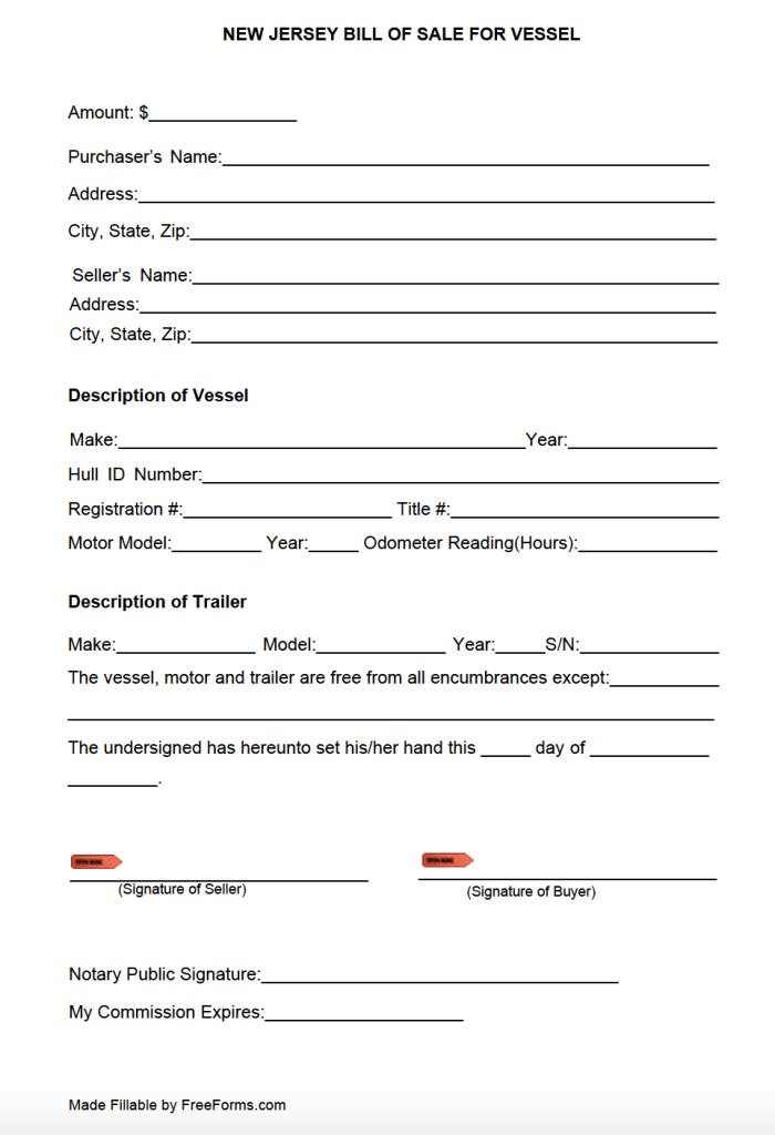 free-fillable-new-jersey-bill-of-sale-form-pdf-templates-images