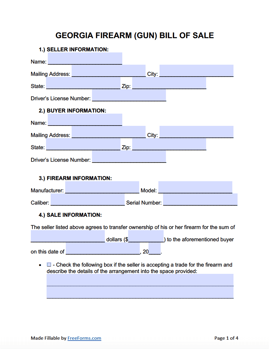 free-georgia-bill-of-sale-forms-4-pdf-eforms-georgia-united-states-generic-bill-of-sale-form