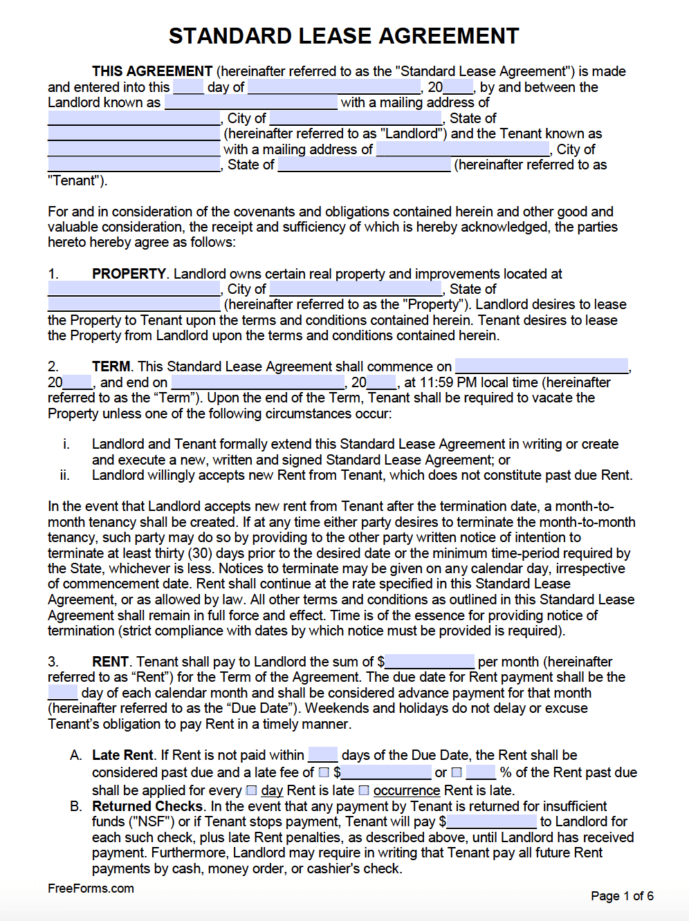 free-printable-residential-lease-form-generic