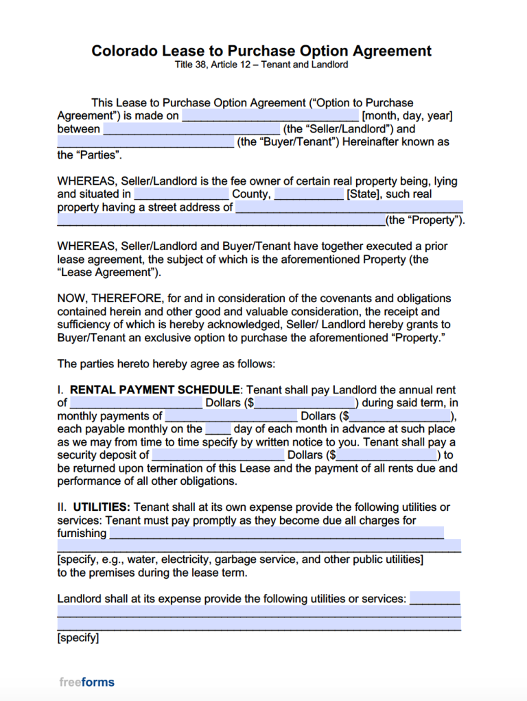free-printable-colorado-residential-lease-agreement