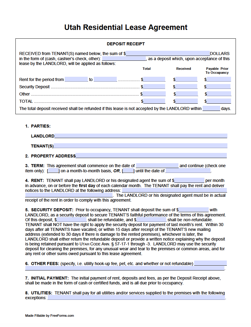 Spanish Rental Contract Template