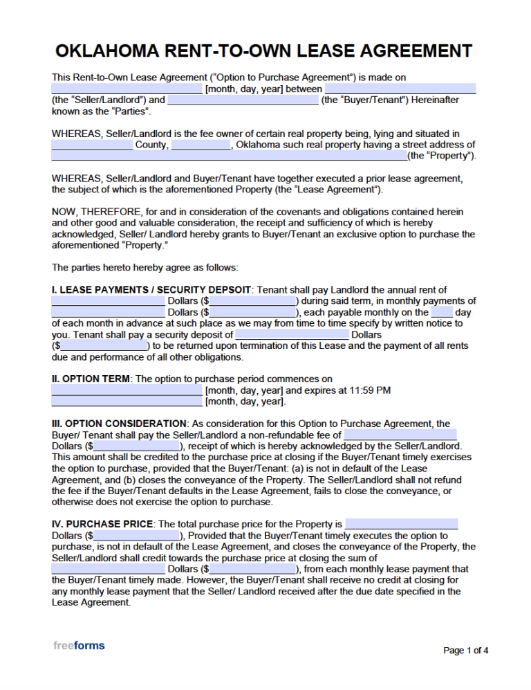 free-oklahoma-rent-to-own-lease-agreement-template-pdf-word