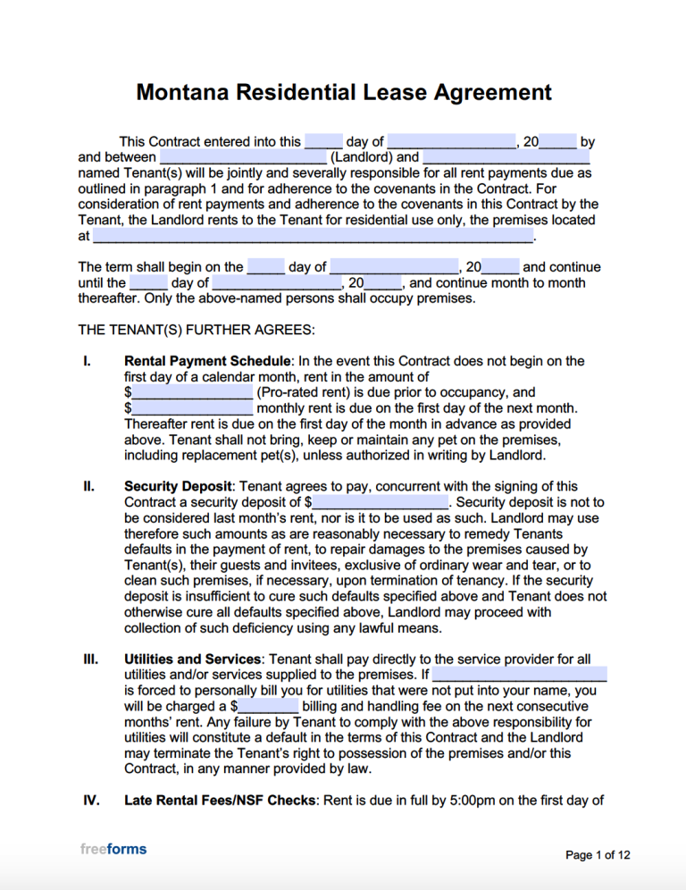 free-montana-rental-lease-agreement-templates-pdf-word