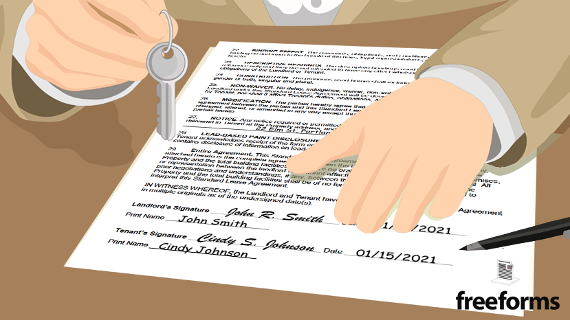 lease agreement cover letter