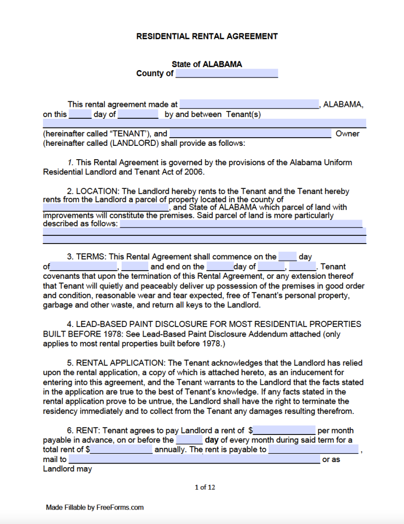 free-alabama-rental-lease-agreement-templates-pdf