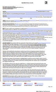 free louisiana rental lease agreement templates pdf word