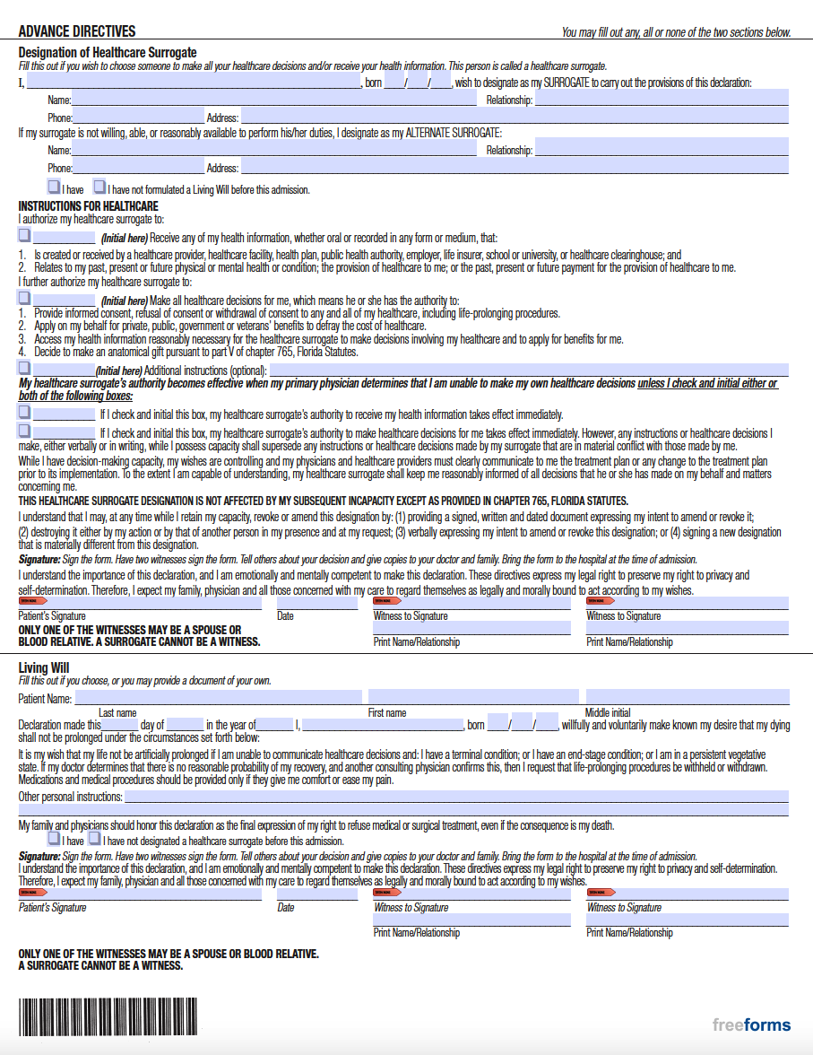 free-florida-advance-directive-form-medical-poa-living-will-pdf