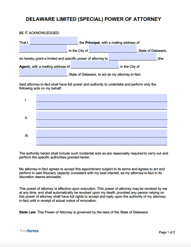 free-delaware-limited-special-power-of-attorney-form-pdf-word