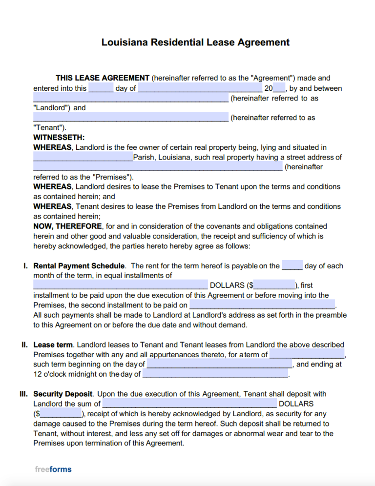 law on lease assignment
