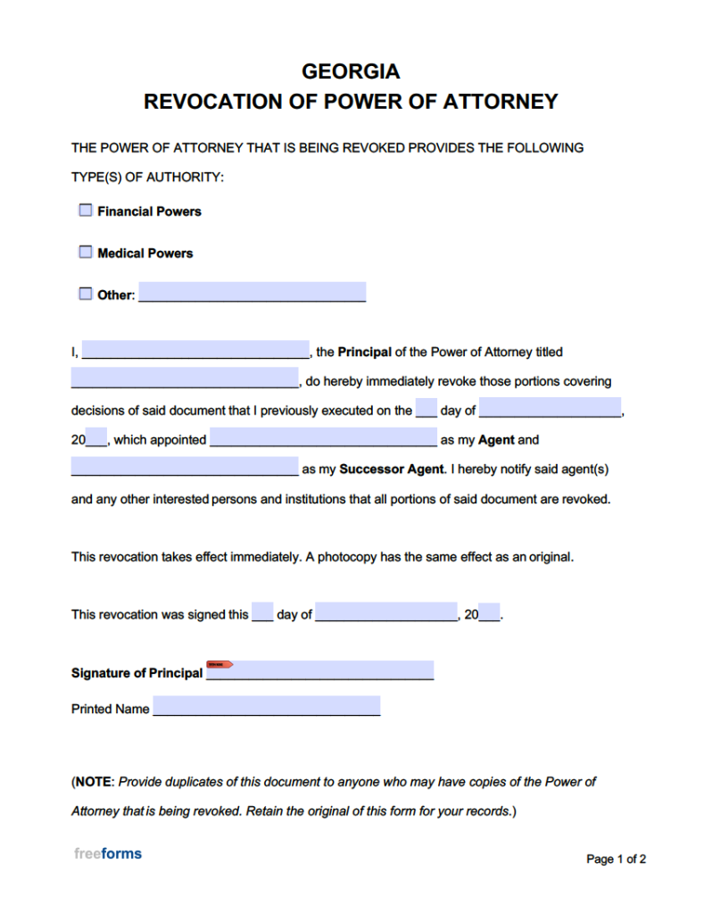 free-georgia-revocation-of-power-of-attorney-form-pdf-word