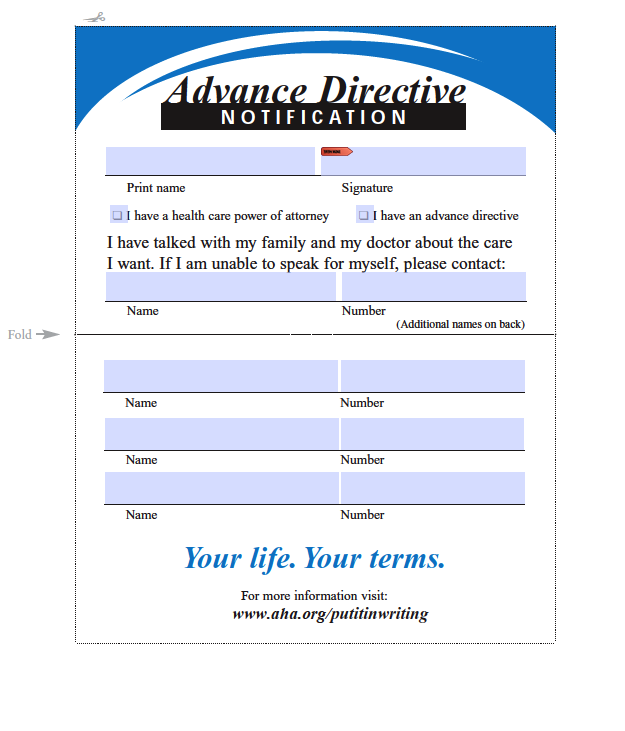 Free Wisconsin Advance Directive Form Medical Poa And Living Will Pdf 7092