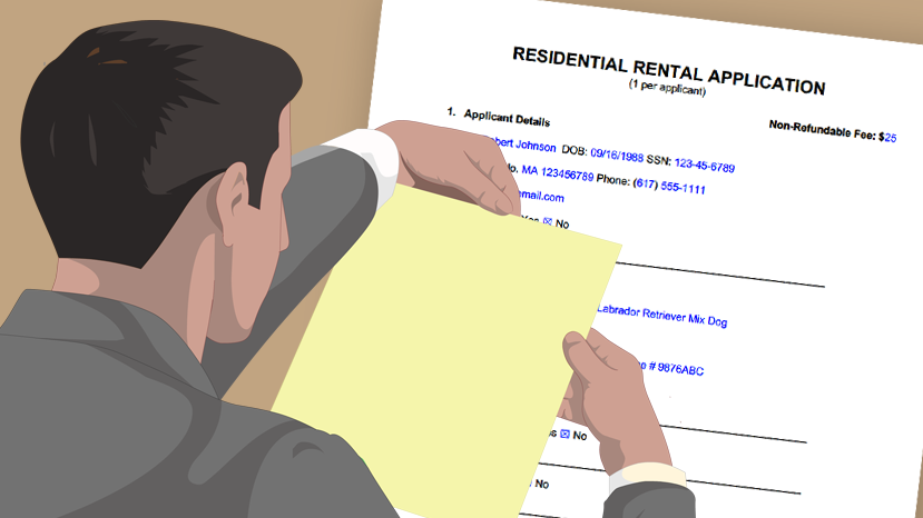 application letter for house rent