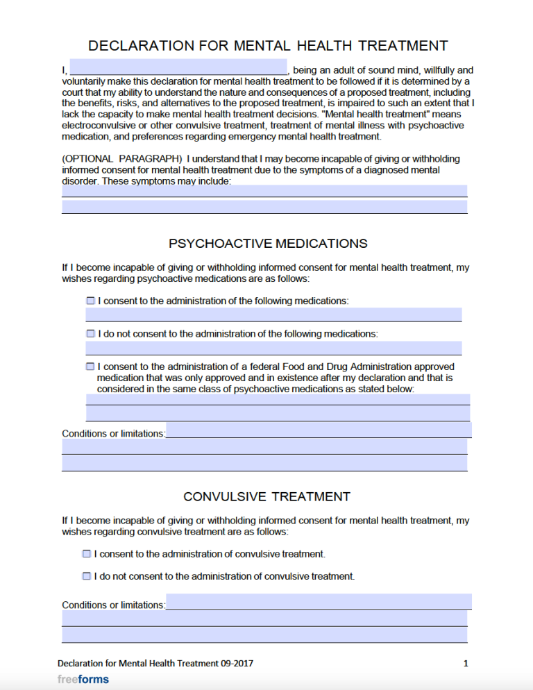 Free Texas Living Will Form PDF Free texas living will form pdf