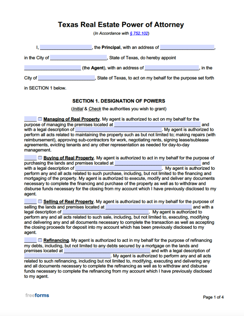 free-texas-real-estate-power-of-attorney-form-pdf-word