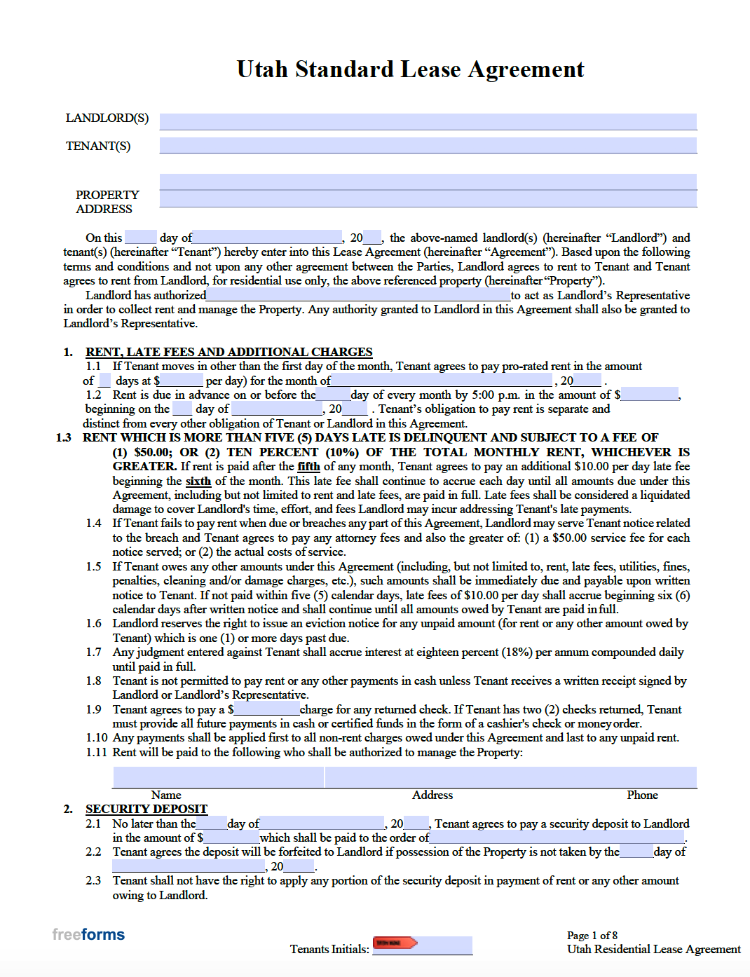 free-utah-standard-residential-lease-agreement-template-pdf-word