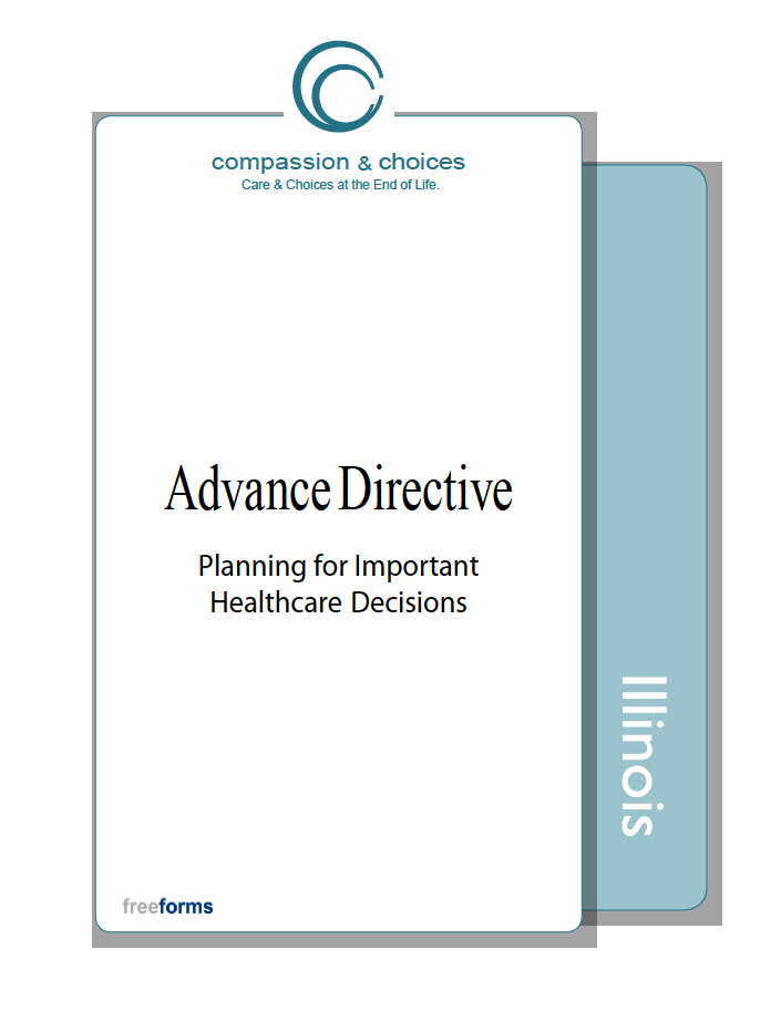 Free Illinois Advance Directive Form (Medical POA & Living Will) PDF