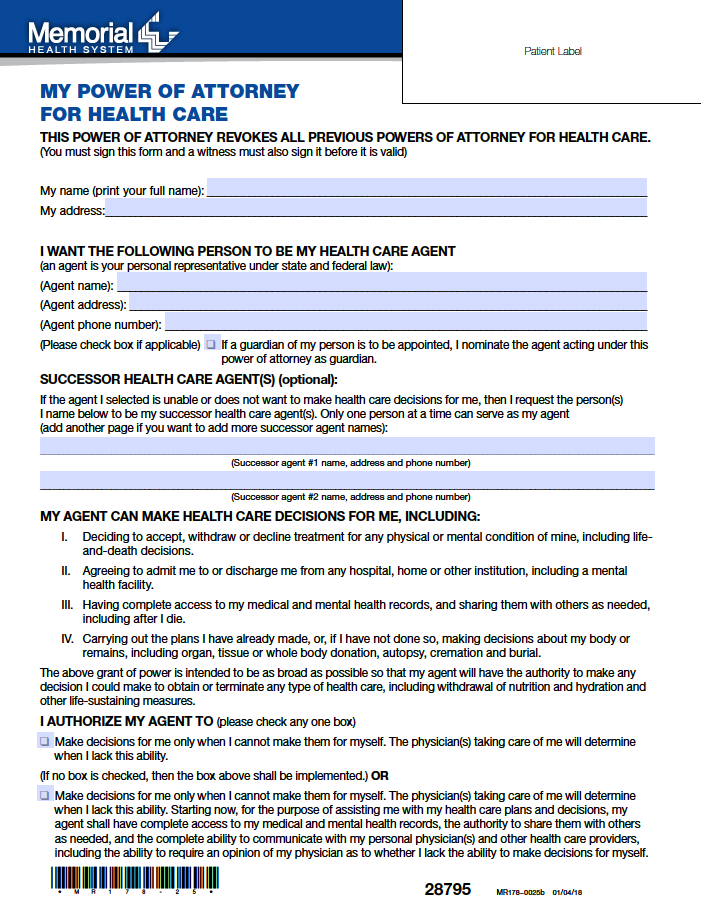 free-illinois-medical-power-of-attorney-form-pdf