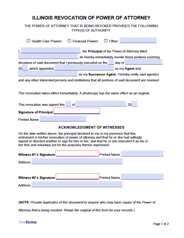 does power of attorney need to be notarized