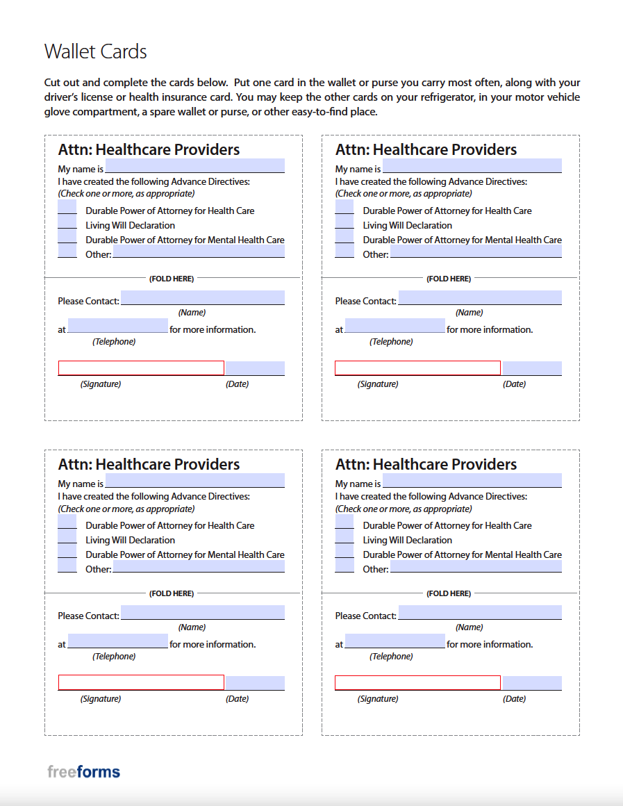 Free Iowa Advance Directive (Medical POA & Living Will) Form PDF