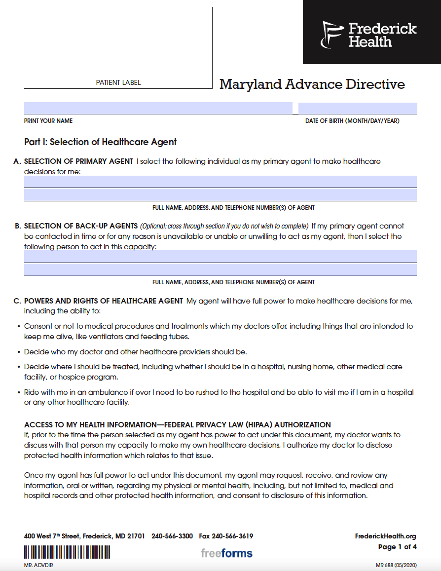 free-maryland-advance-directive-form-medical-poa-living-will-pdf