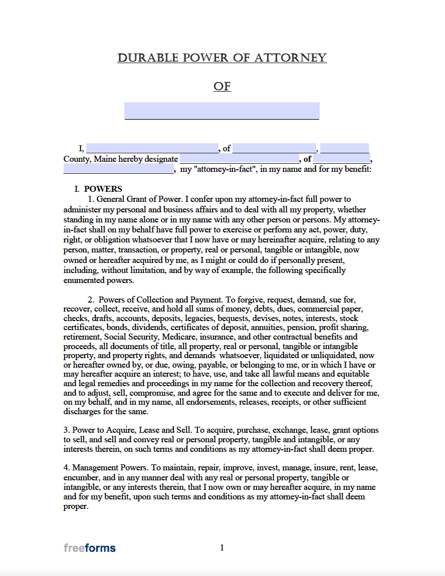 free-maine-durable-financial-power-of-attorney-form-pdf-word
