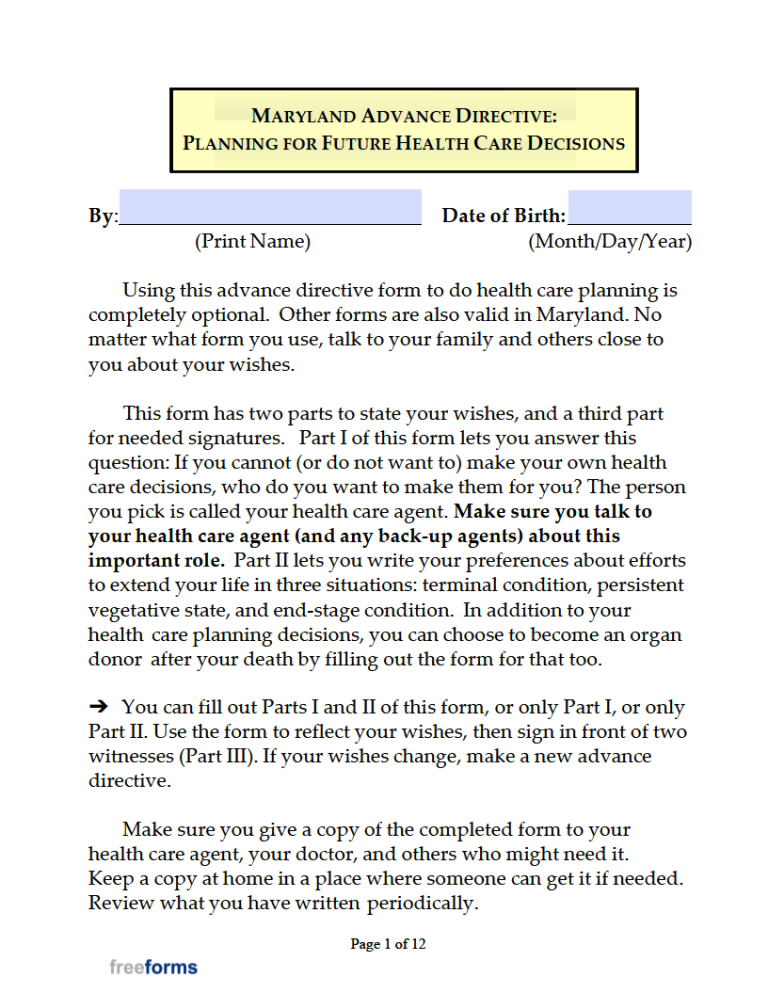 free-maryland-advance-directive-form-medical-poa-living-will-pdf