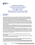 Advance Directive Michigan Example Free Michigan Advance Directive Form (Medical POA & Living Will) | PDF ...
