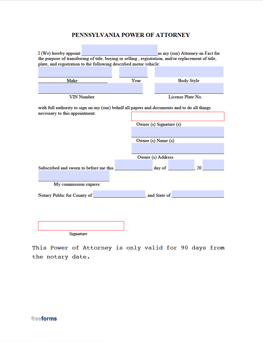 power-attorney-form-fill-online-printable-fillable-blank-pdffiller