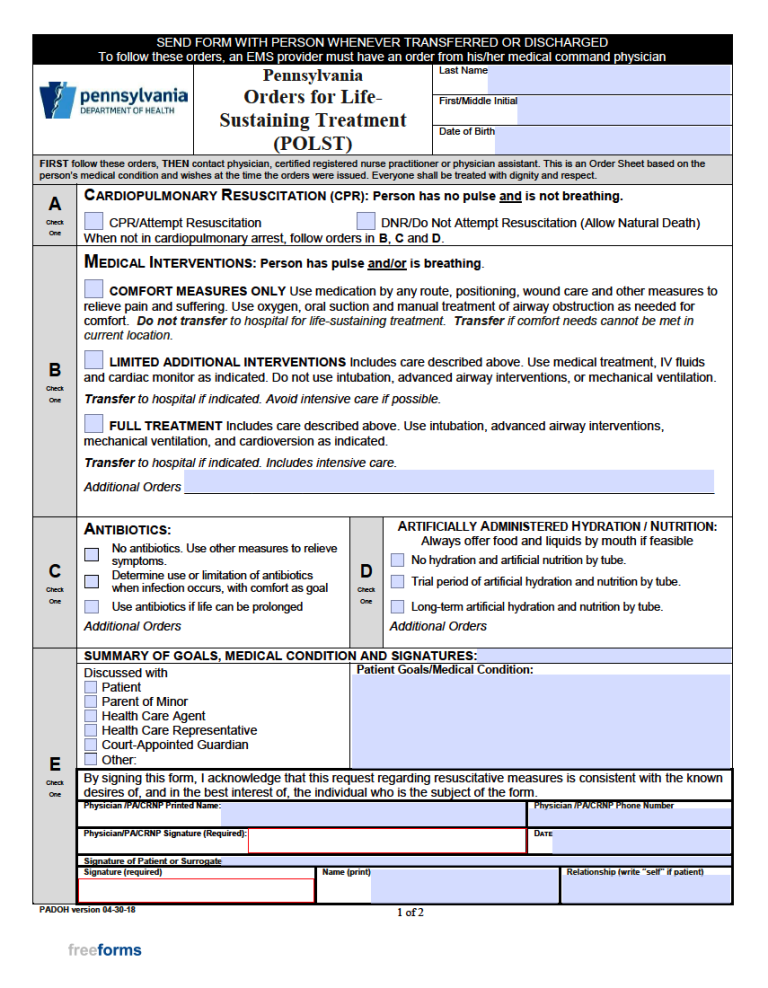 free-pennsylvania-advance-directive-form-medical-poa-living-will-pdf