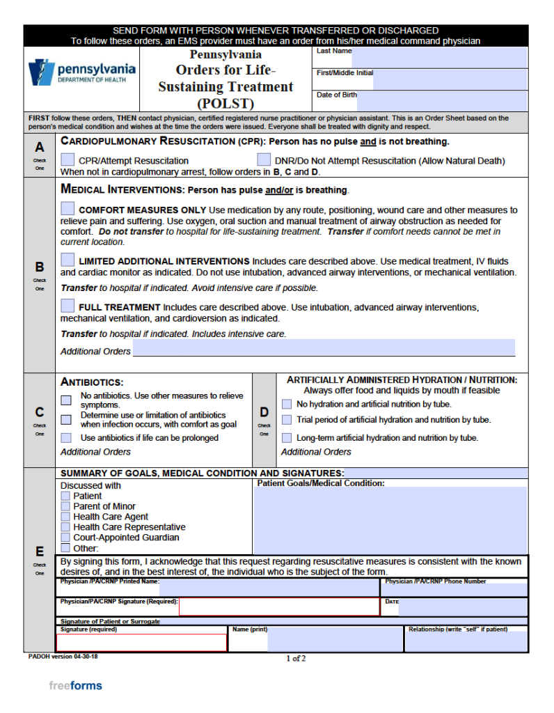 free-pennsylvania-advance-directive-form-medical-poa-living-will-pdf