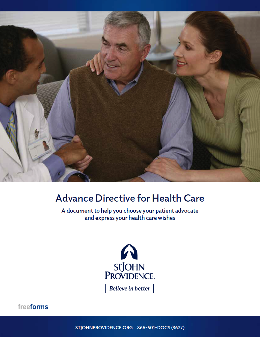 Free Michigan Advance Directive Form (Medical POA &amp; Living Will) | PDF ...