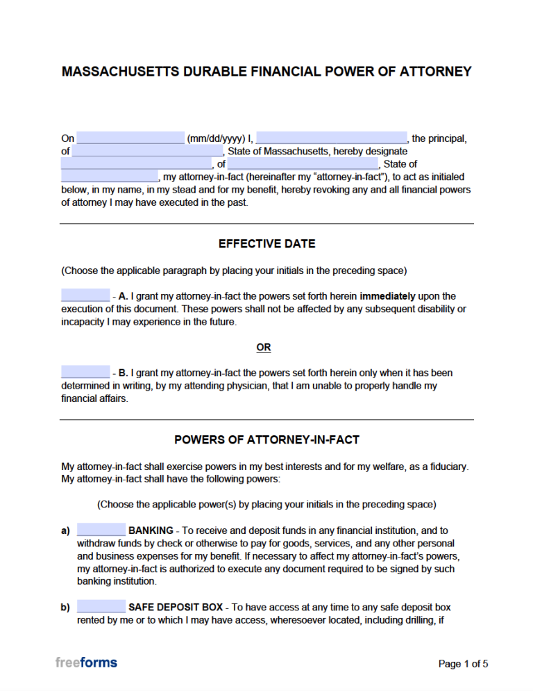 free-massachusetts-durable-financial-power-of-attorney-form-pdf-word