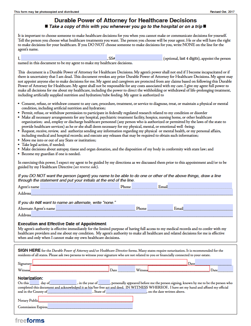 Free Missouri Advance Directive Form Medical POA Living Will PDF   Center For Practical Bioethics Missouri Advance Directive Form 