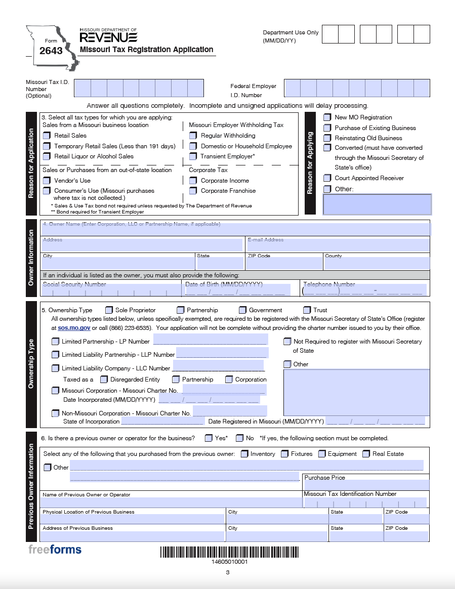 Free Missouri Tax Power Of Attorney Form | PDF