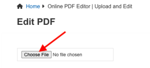 Free Online PDF Editor | Upload and Edit