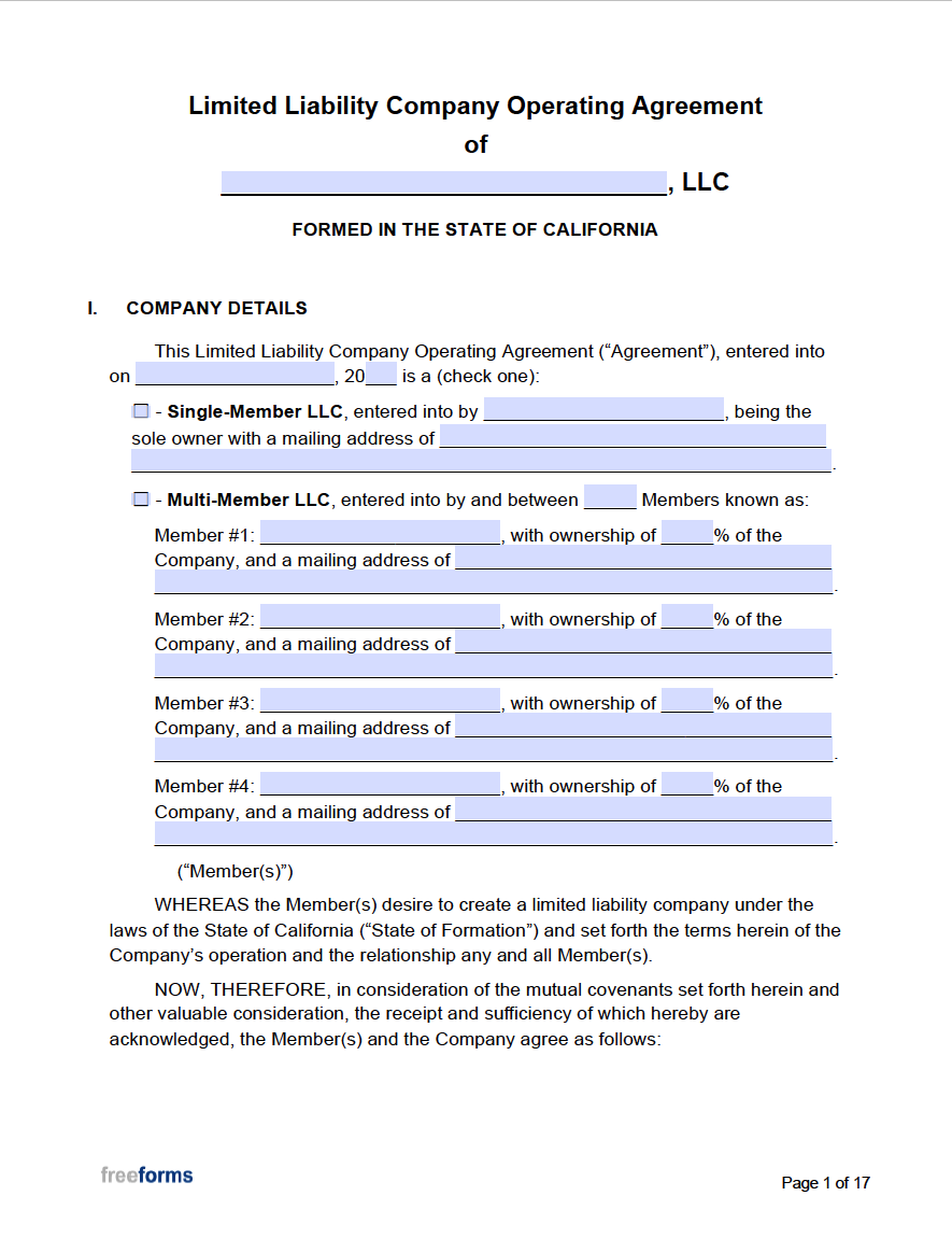 free-california-llc-operating-agreement-template-pdf-word